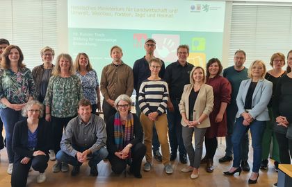 Gruppenfoto von der 19. Sitzung Runder Tisch Bildung für nachhaltige Entwicklung