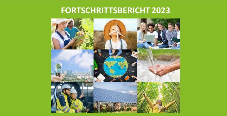 Titelbild Fortschrittsbericht 2022/23