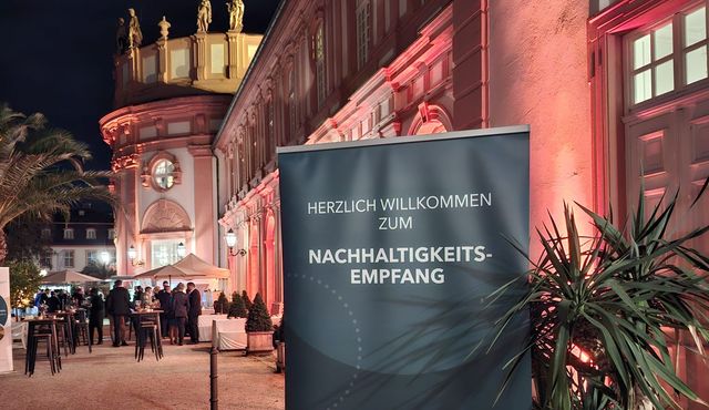 Erster Hessischer Nachhaltigkeitsempfang Eingangsbereich