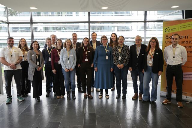 Gruppenfoto Teilnehmerinnen und Teilnehmer des ÖKOPROFIT- Einsteigerprogramms